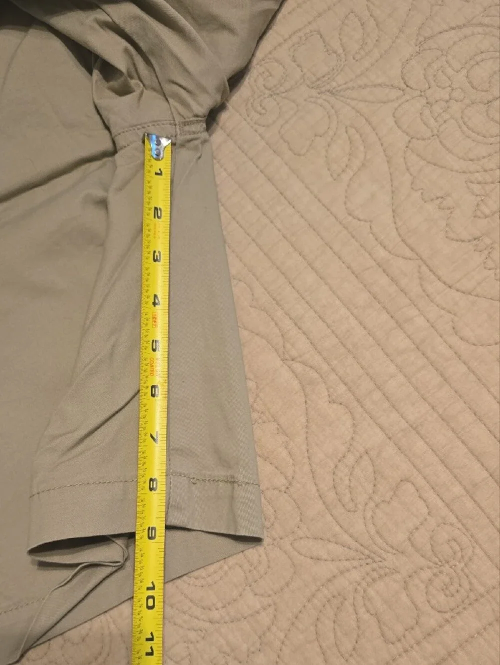 Lot of 2 Levi's XX Chino Shorts Size 38 Beige Olive Green